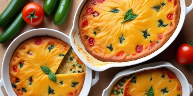 Clafoutis Salé aux Légumes du Soleil