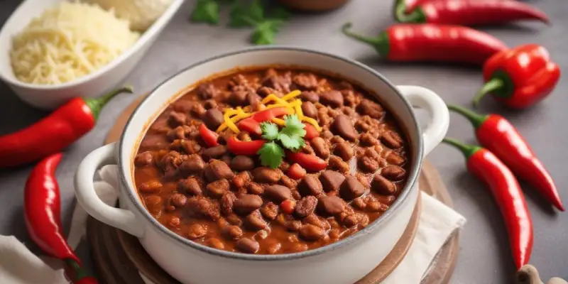 Chili con carne épicé au Cookeo