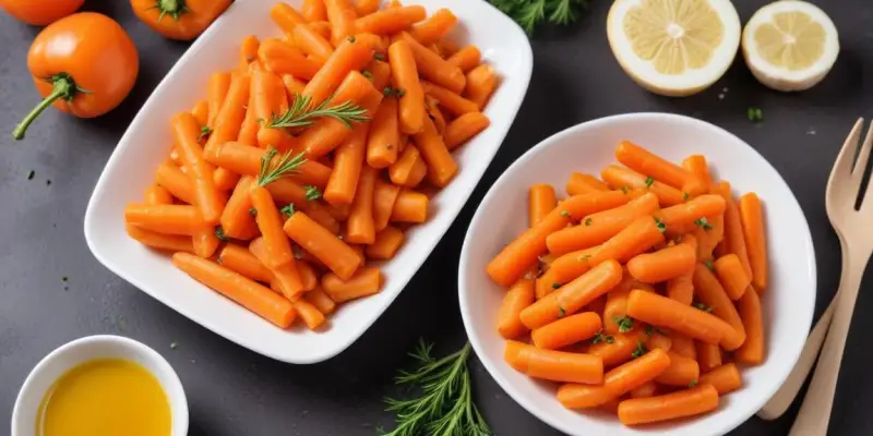 Carottes râpées à la vinaigrette