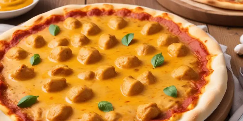 Pizza Poulet Curry