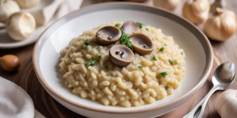 Risotto aux champignons au Cookeo