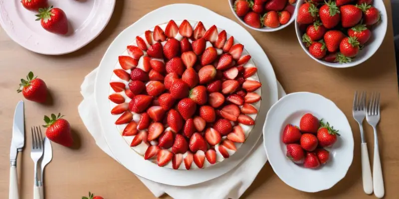Charlotte aux fraises