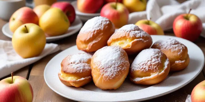 Délicieux Beignets aux Pommes Maison
