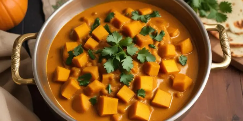 Curry de Butternut Cocooning Végétarien