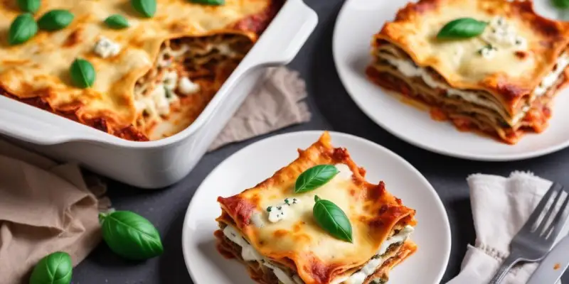 Lasagnes aux Courgettes et Chèvre