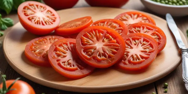 Lentilles mijotées à la tomate