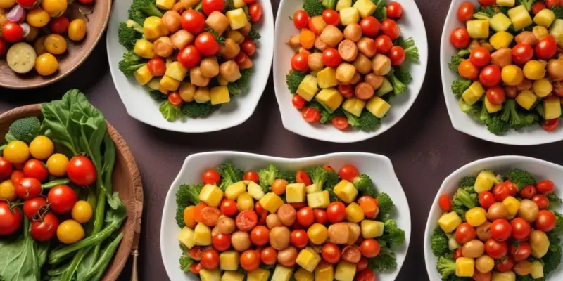 Légumes farcis au four