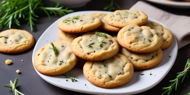 Cookies Salés Ail et Fines Herbes