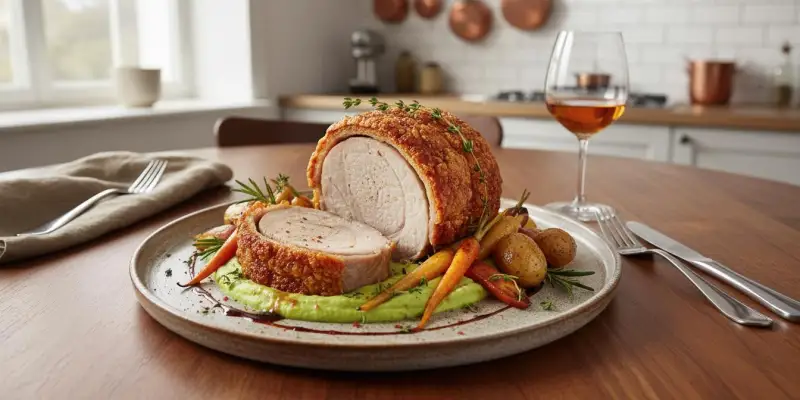 Rouelle de Porc Croustillante à l'Airfryer