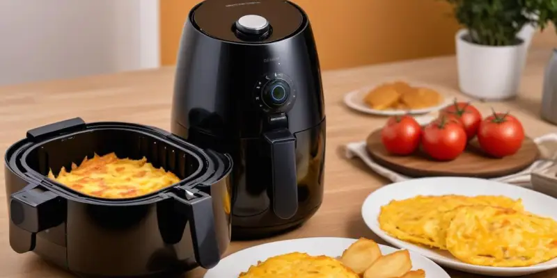 Pommes de terre rissolées à l'omelette façon Air Fryer