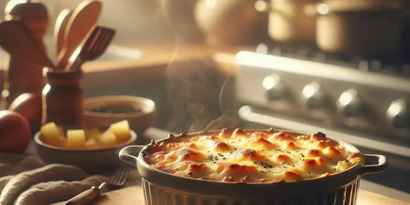 Gratin de Restes de Raclette