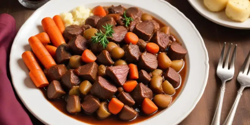 Boeuf Bourguignon Traditionnel