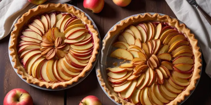 Tarte aux Pommes Rustique