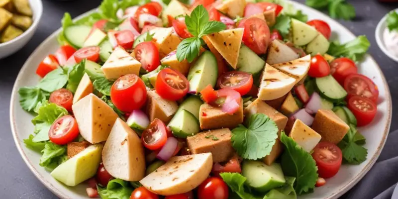 Fattoush authentique