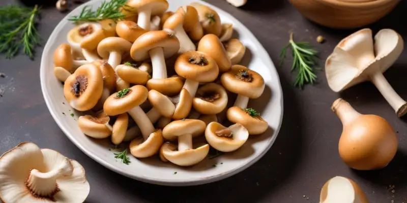 Poêlée de champignons persillés
