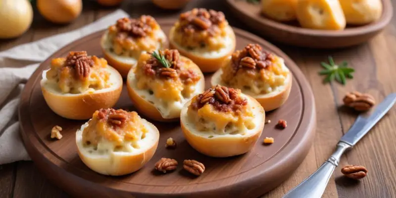 Dattes Farcies au Fromage et Noix