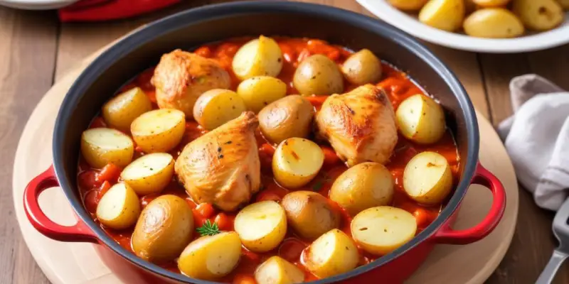 Pilons de Poulet au Paprika Fumé et Potatoes au Cookeo