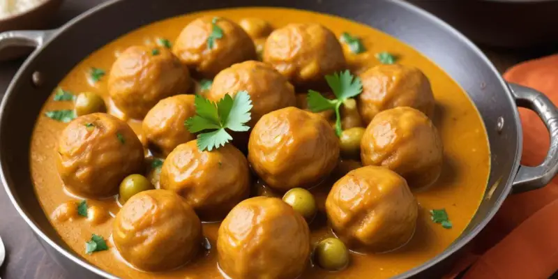 Boulettes de Pois Chiches au Curry : Un Voyage Culinaire Explosif