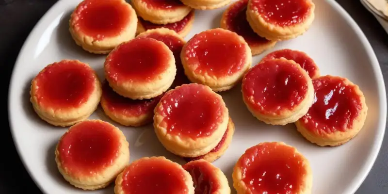 Sablés Croustillants à l'Oignon Rouge