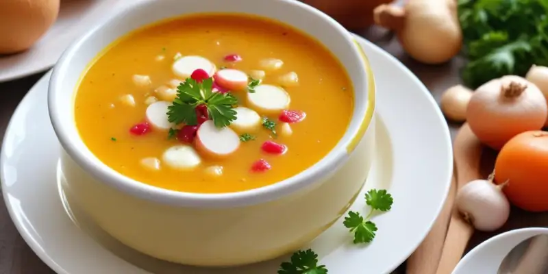 Soupe de Fanes de Radis Anti-Gaspi