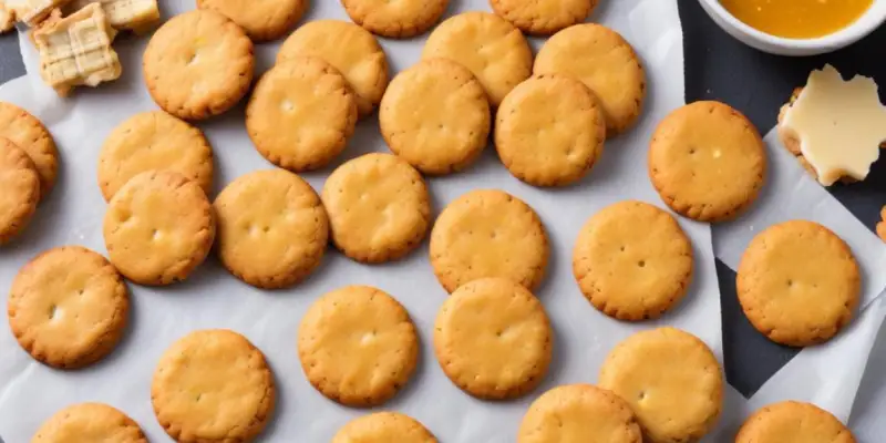 Cookies Salés aux Oignons Caramélisés et Comté pour 16 Personnes