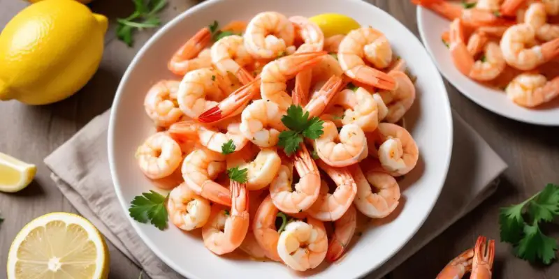 Bouchées de Crevettes et Citronnelle