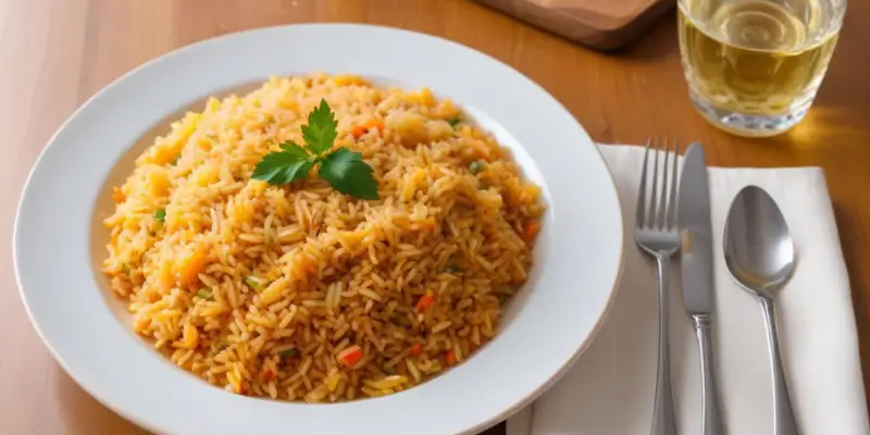 Riz aux poireaux