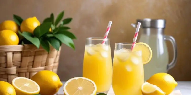 Limonade Maison au Gingembre