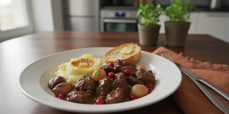 Civet de Chevreuil Express au Cookeo