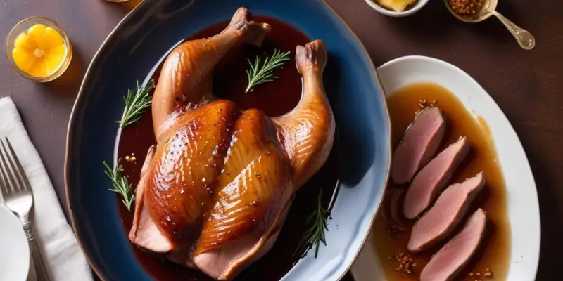 Magret de Canard Laqué au Miel et Épices