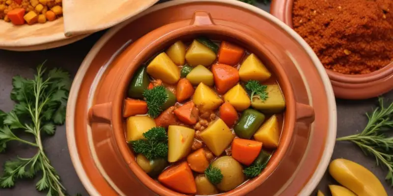 Tajine de Légumes Express au Ras El Hanout