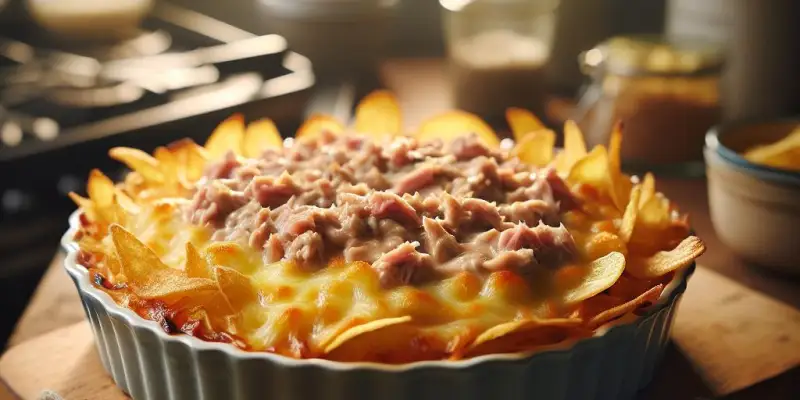 Gratin de Chips au Thon et Gruyère