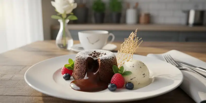 Le Mystère Fondant au Chocolat Noir