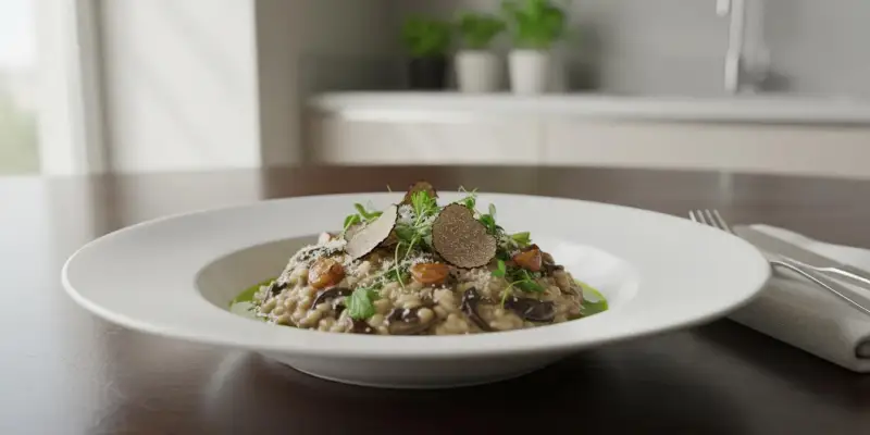 Le Risotto aux Secrets de la Forêt