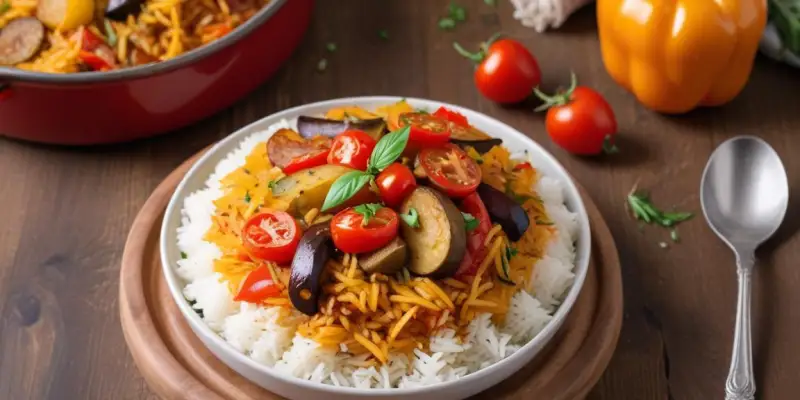 Ratatouille Provençale et Riz Basmati