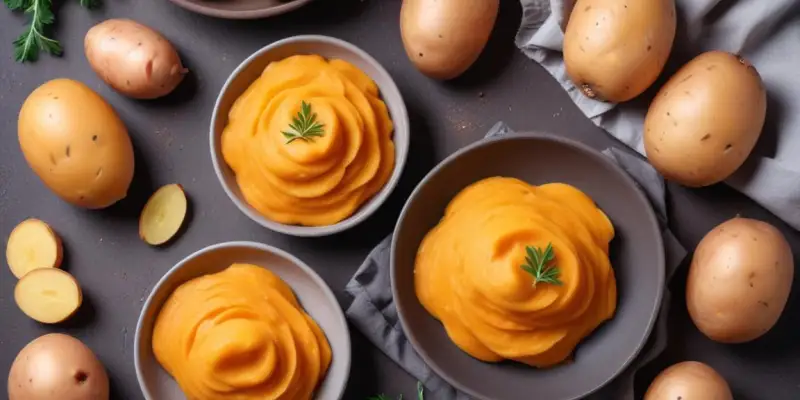 Purée de Patates Douces Douce