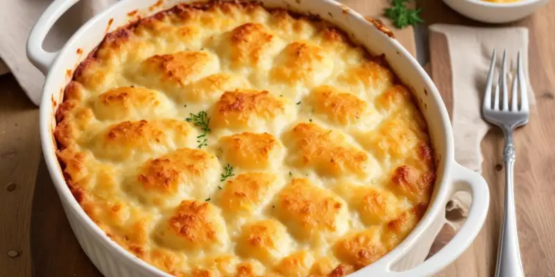 Gratin de Cabillaud à la Moutarde