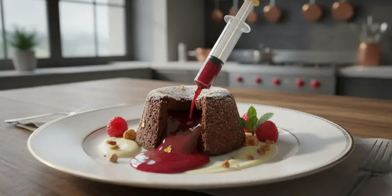 Le Fondant au Chocolat 'Injection Gourmande'