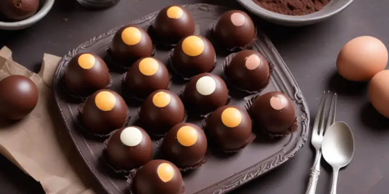 Œufs en chocolat maison