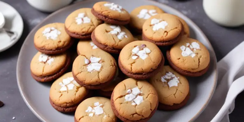 Cookies au chocolat blanc fondants