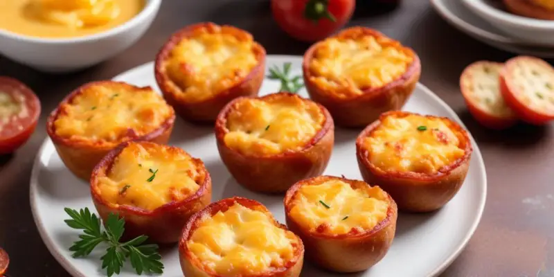 Bouchées croustillantes au chorizo et fromage