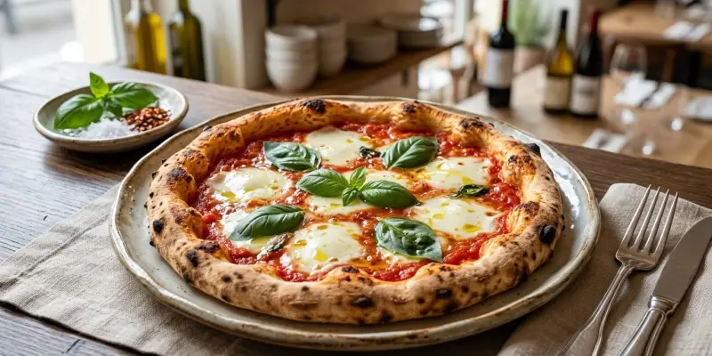 La Véritable Pizza Margherita Napolitaine