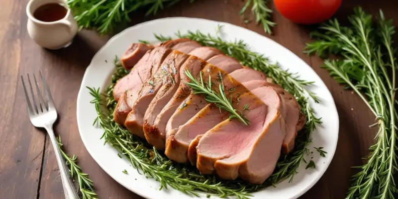 Rôti de Porc Mijoté aux Herbes
