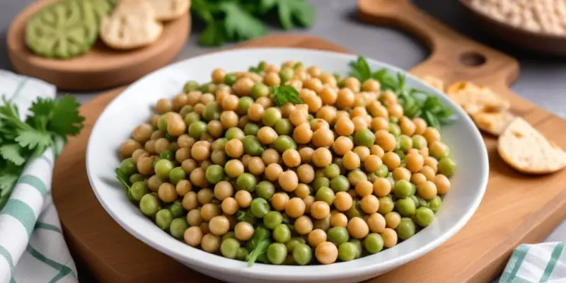 Salade de Pois Chiches Fraîcheur Cuminée