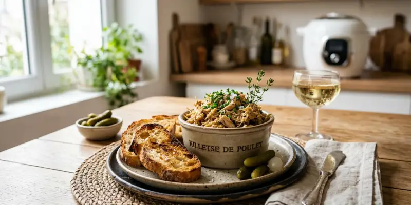 Rillettes de Poulet Express au Cookeo
