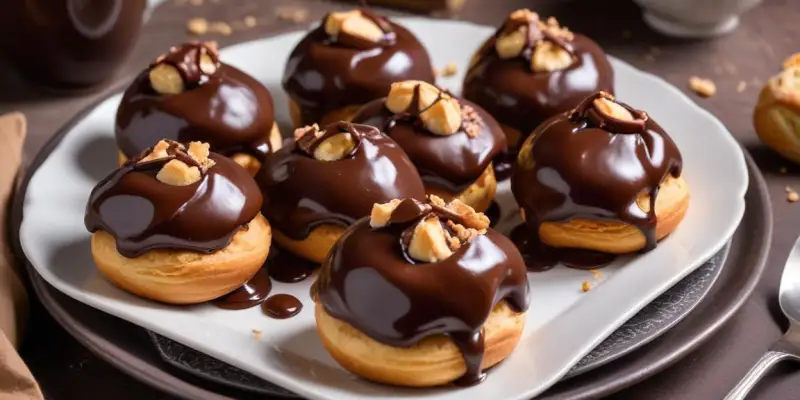 Profiteroles au Chocolat Classiques