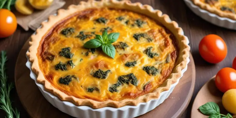 Quiche loraine vegan
