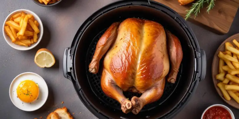 Rouelle de porc croustillante à l'Air Fryer