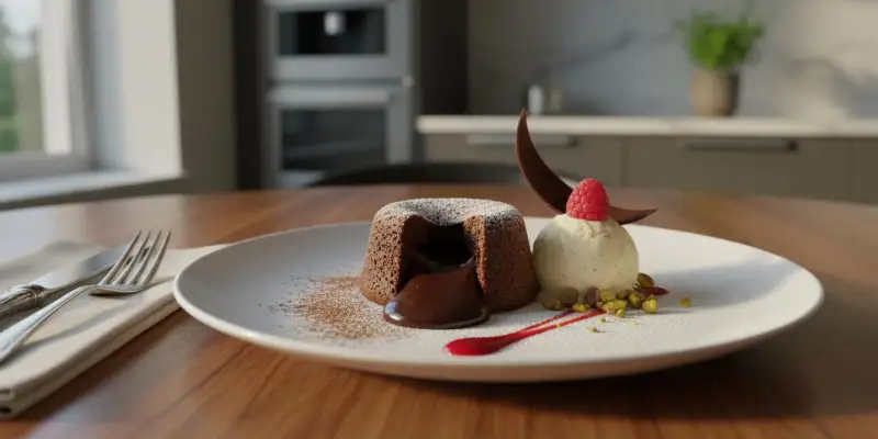 Le Fondant Mystère au Chocolat Noir