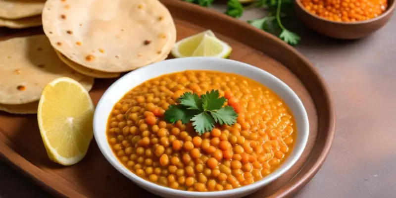 Dal de Lentilles Corail Indien